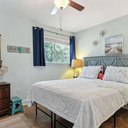 Relax with the whole family just across from Biloxi Beach.