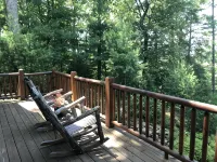 Luxury Lake Chalet Hot Tub Private Boat Slip  Amazing Mountain View’s Sleeps 10 - Alphydda