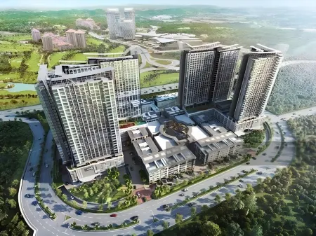 Alpine Conezion Golf View Netflix at IOI City Mall Отели рядом с достопримечательностью «Палм Гарден Голф Клаб»