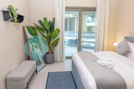 Bloomfields Superior1BR Ajwan Soul Beach Отели рядом с достопримечательностью «Нью Йорк Юниверсити Абу-Даби»