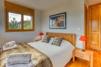 Stunning contemporary chalet in Anzère with unbelievable views of the mountains.
