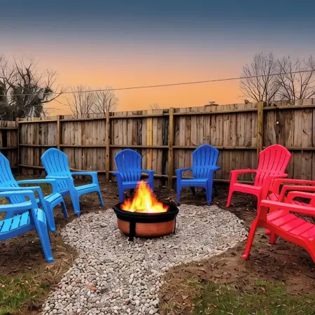 Charming house, sleeps plenty with Hot Tub and large backyard and fire pit