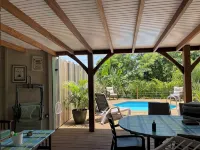 Villa ATOLA with swimming pool 800m from Le Diamant beach in Martinique. - Homestays