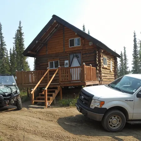 Experience True Alaska Secluded Cabin Just 15 Miles from Denali National Park.