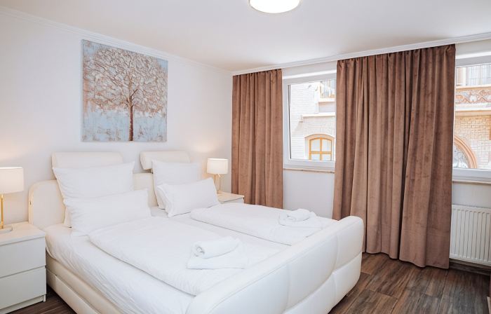 Newly renovated comfortable apartment with a view of the Moselle