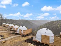 "Cardinal Crest" - Overlook Dome 002 in RRG - Boutique