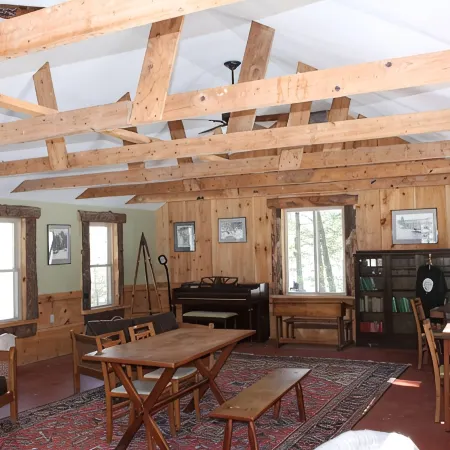 Bower Cabin- Cabin in woods on a remote pond, Romantic getaway, Green living!