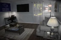 Charming 3-bedroom townhome in welcoming High Point near HPU University - ห้องครัว