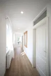 House in Memmingen Altstadt in the Allgäu, terrace, garden, train station, airport