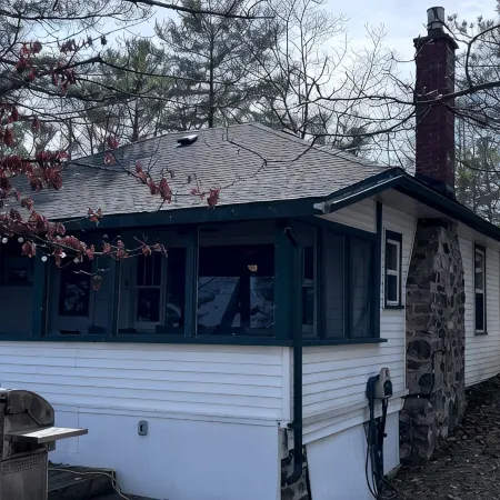 Historic but HiTech, modern Burleigh Falls cottage on Stony Lake. Amazing views