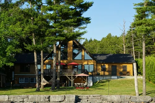 Crystal Clear Lake Water with Spectacular Sandy Beach and Million Dollar Sunsets