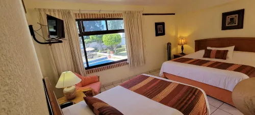 Hotel Quinta San Carlos - Parkplatz