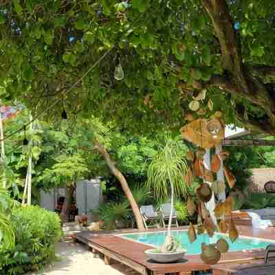 This home features lush garden & private pool. Hotel Exterior