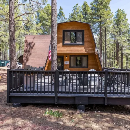 Cabin Near Grand Canyon South Entrance 1 Hour Away – Quiet Forest Retreat
