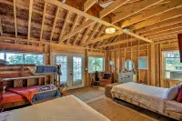 Rustic Cliff-top Cabin at the Tip of Lake Champlain's Barney Point - 4-Star