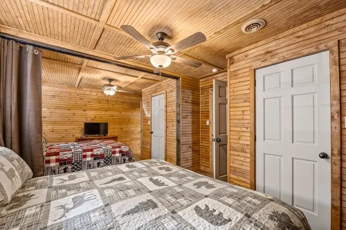 Lakeside Pet Friendly Cabin w/ Hot tub Game Rm Fireplace Elec Vehicle Charger - Alppimaja