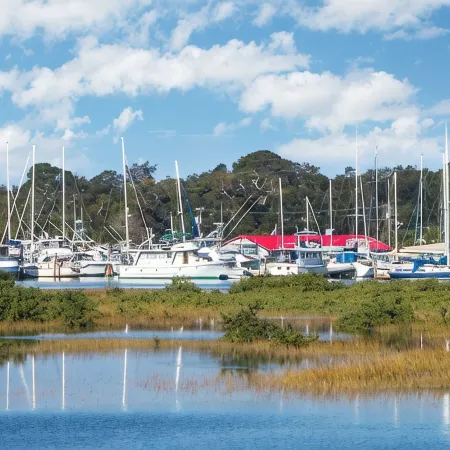 MARINA SUNSETS -- SAINT AUGUSTINE DOWNTOWN HISTORIC DISTRICT