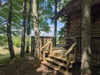 Rustic Retreat Log Cabin Nestled Among 65 Acres - Chalets