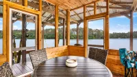 Lake Front - Hot Tub - Great Views - Fire Pit - Kayaks - Holly Lake Ranch - 4-Star