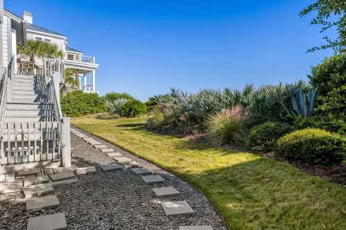 Oceanfront, vintage beach house steps from the sand on Seabrook Island. - 4-Star