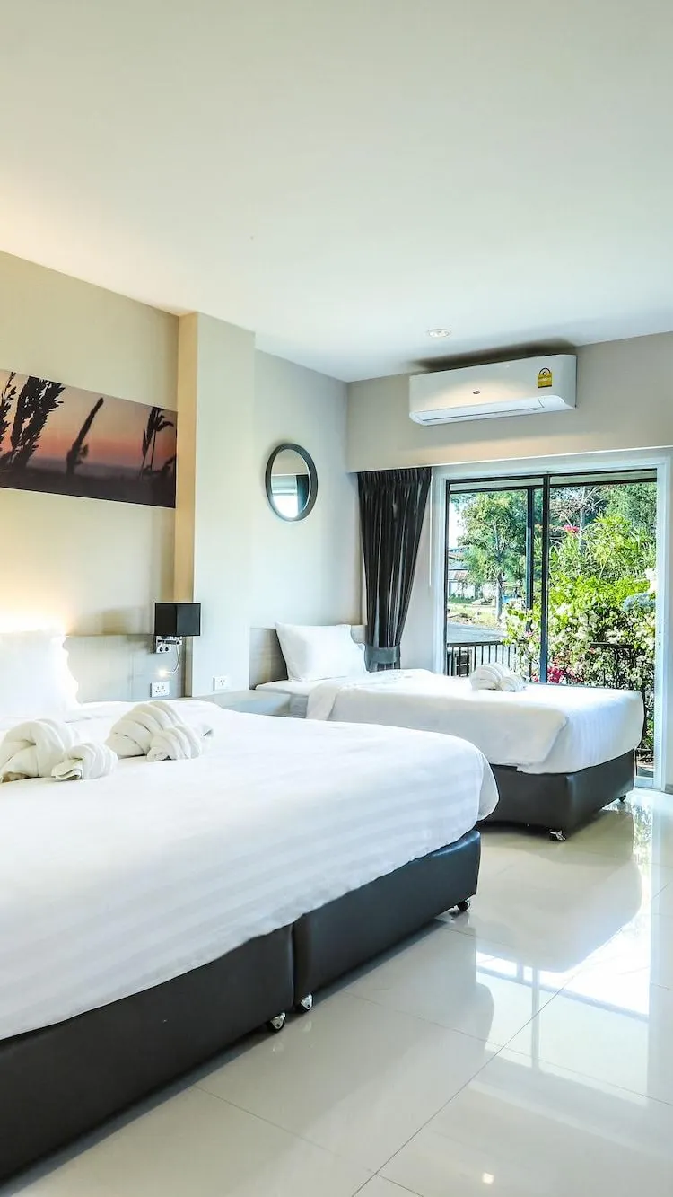 ห้องแฟมิลี่ พร้อมวิวสวน