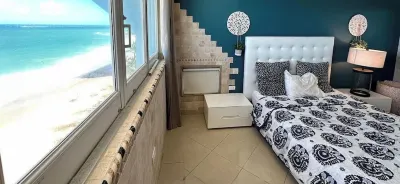 Puerto Rico,  Beach front Condo in CONDADO, San Juan on the BEACH.