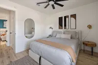 Haven House King Bed Backyard Pool