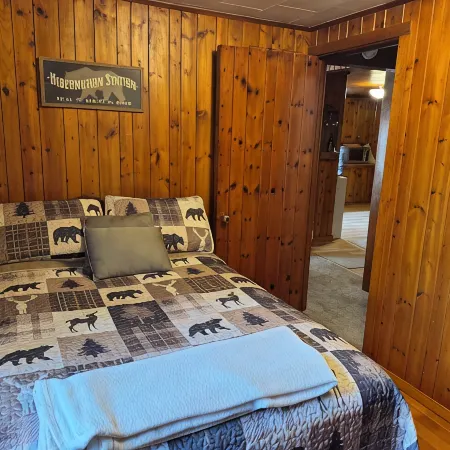 Cozy Little Red Lodge in Michigan’s Upper Peninsula