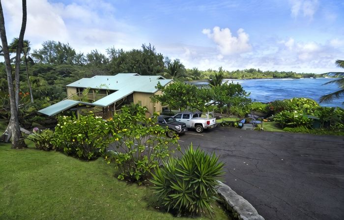 Oceanfront Hana Kai Maui #1- 1 Br, Corner Unit 100ʻ from Water! King Bd, Kitchen