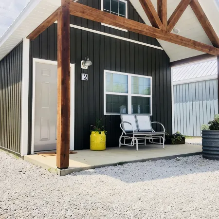 Knotty Squirrel Unit 2 King Suite with Ladder Loft