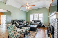 Walk To Aggieville from Brick Cottage with Man Cave, Shuffle Board, Back Yard