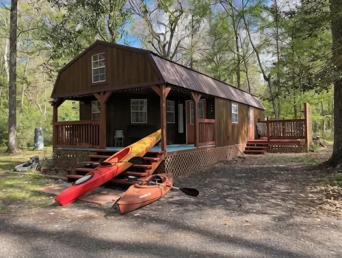 Adorable cozy cabin near North Florida Springs - Homestays