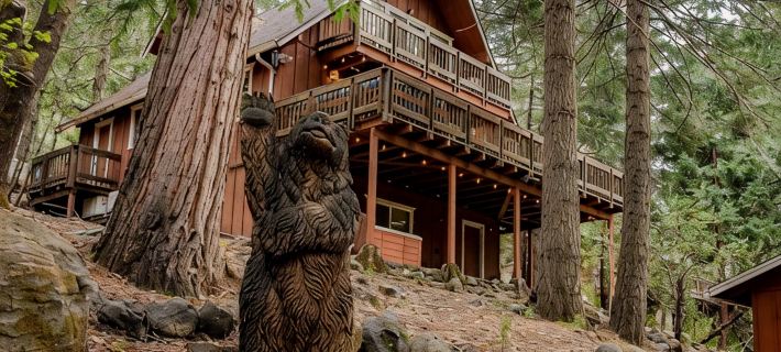 Cedar Retreat with Hot Tub, Sauna & Lake Access 아놀드 호텔