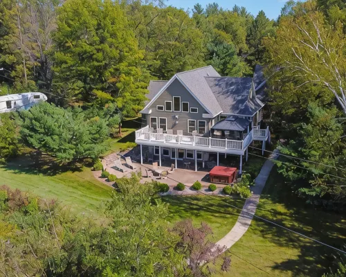 "Home Away From Home" nestled into five private acres on an all sports lake! Hotels in Clare County