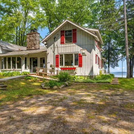 Higgins Lake - One Of A Kind Lakefront Lodge! Отели в г. Джерриш Тауншип