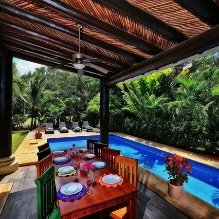 Spacious Private Villa with Pool Backing to Golf Course Beach Only Minutes Away