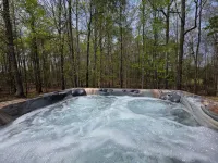 Breathe deep, stay cozy — spacious log cabin living on 30 acres in Aroda, VA - 4 tähden