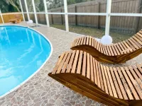 Relax in Style at Our 3BR/2BA Retreat with Private Pool|Game Room|Fire Pit|Yoga - プライペートプール