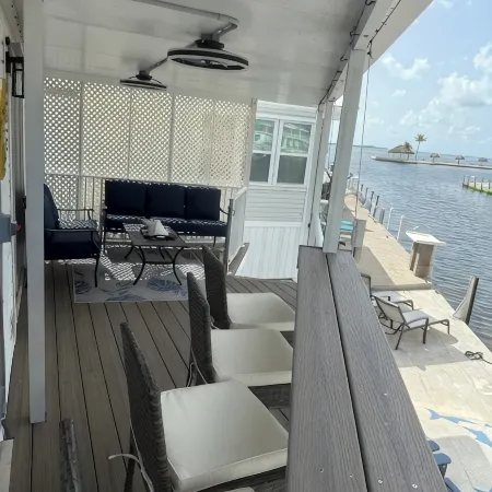 35' dock completely remodeled Home