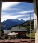 Hotel Jungfrau Mürren - vue sur la montagne