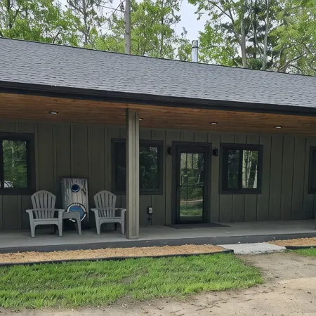 NEW 3-bedroom cabin in beautiful Emily, MN.  Located right on the trails!