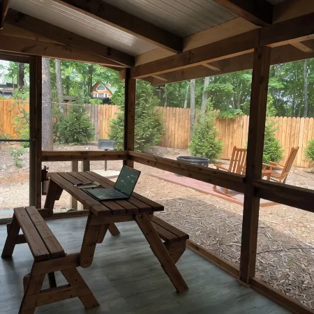 Lake Lure Retreat. Perfect for a budget honeymoon or last minute anniversary!