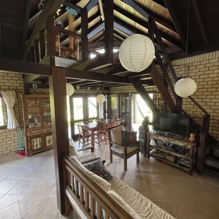 Beautiful House in Praia do Rosa Overlooking the Lagoon.