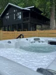 One of a Kind Meadowstream Lodge for 10 Walk Downtown SwimSpa Pool Hot Tub Combo - 3-Sterne