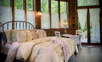Magical Secluded Hideaway on a French Country Estate with Tranquil Creek & Ponds