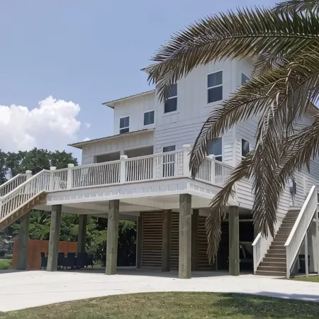 Beautiful Beach front home- 150 yards to the white sand beach