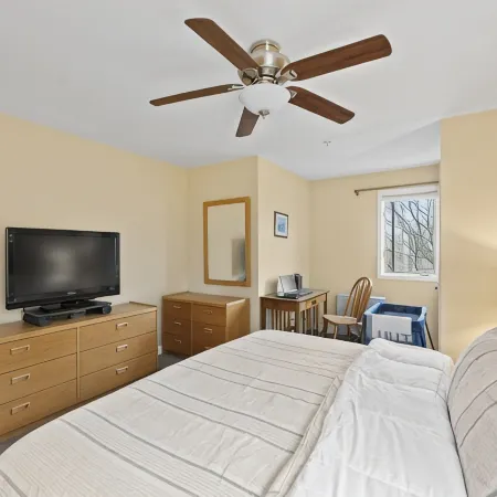 Two bedroom Condo With Mountain View And Fireplace
