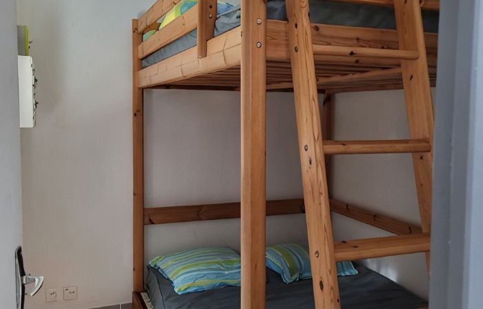 Apart Rdc 2-3-4 People 50m2 Ground Floor+Closed Courtyard of 30m2 100m the Beach