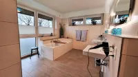 Mod. Apartment with balcony, 4 persons, near Hamburg - Wifi