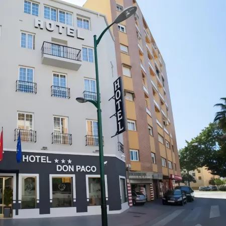 Hotel Don Paco Отели рядом с достопримечательностью «Сады Пикассо»